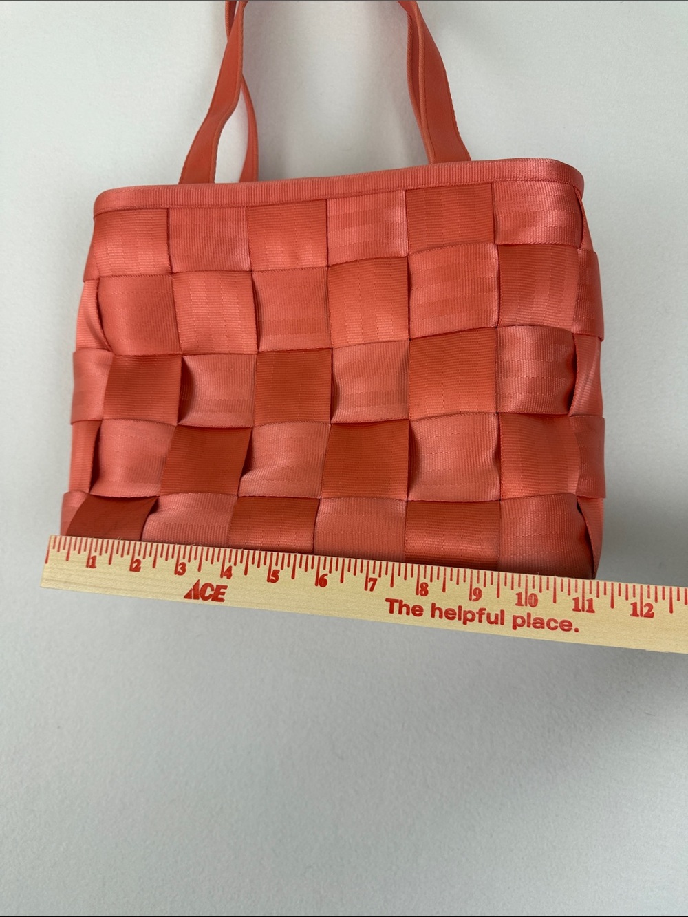 Harvey’s seatbelt coral purse handbag - Picture 10 of 11